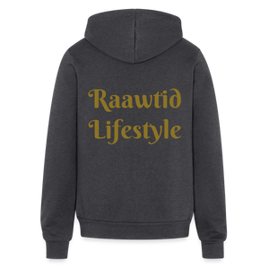 Gold Roaring Lion Unisex Hoodie - charcoal grey