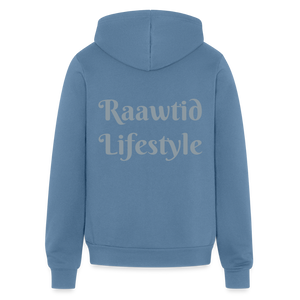 Roaring Lion Unisex Full Zip Hoodie - steel blue