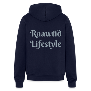 Roaring Lion Unisex Full Zip Hoodie - navy