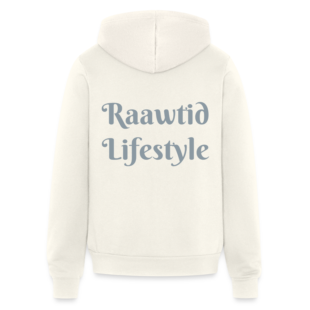 Roaring Lion Unisex Full Zip Hoodie - vintage white