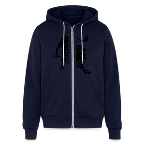 Roaring Lion Unisex Full Zip Hoodie - navy