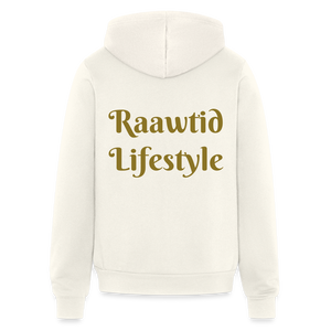 Gold Roaring Lion Unisex Hoodie - vintage white