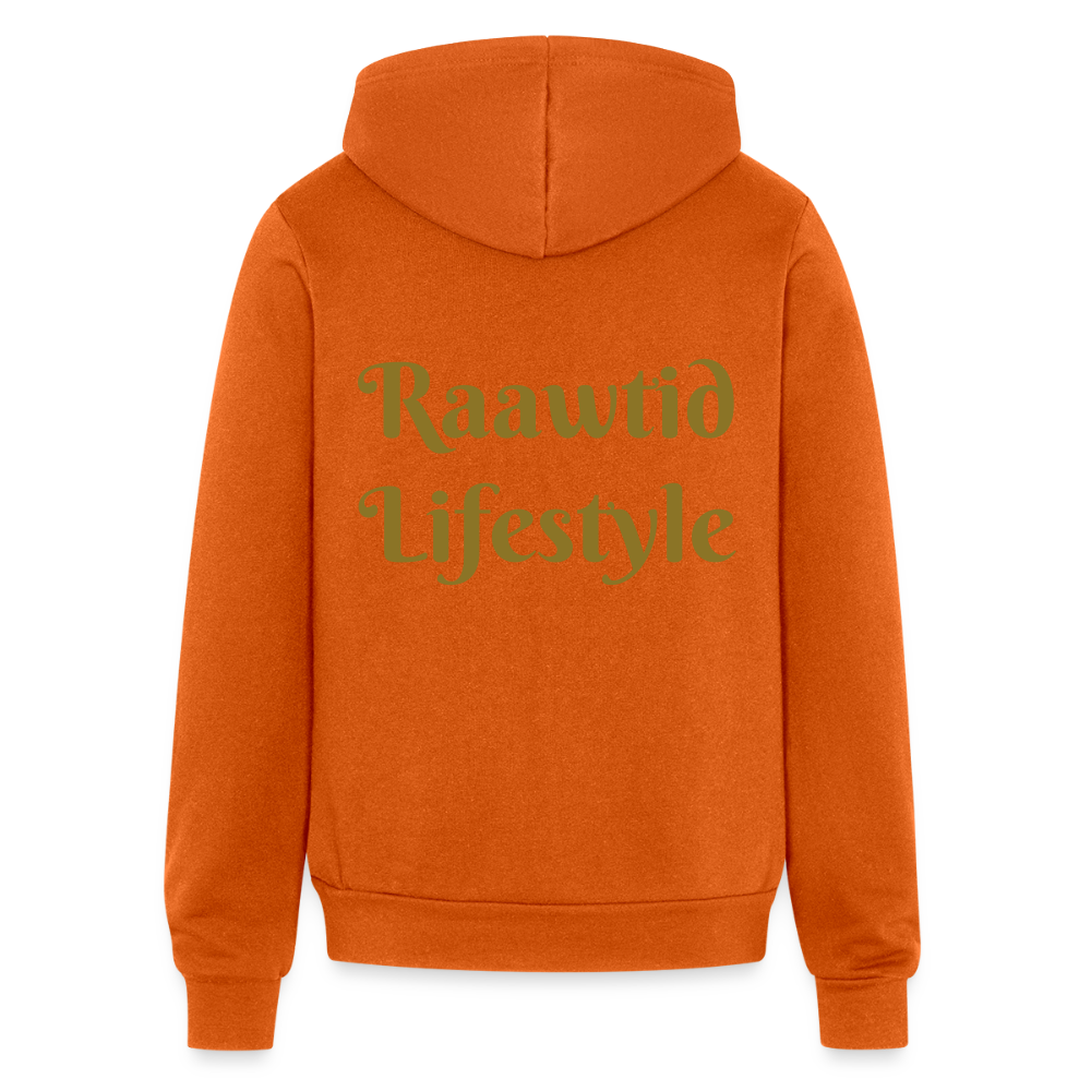 Gold Roaring Lion Unisex Hoodie - autumn