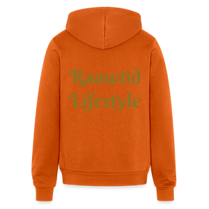 Gold Roaring Lion Unisex Hoodie - autumn