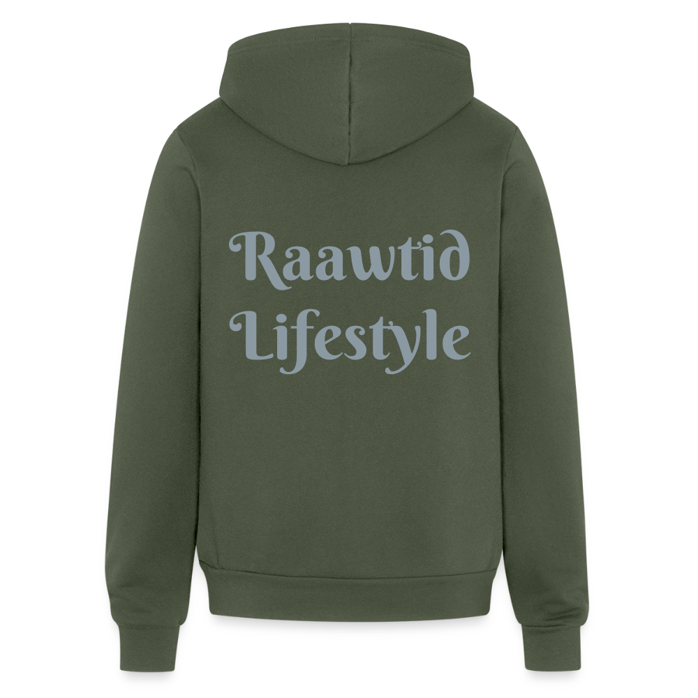 Roaring Lion Unisex Full Zip Hoodie - military green