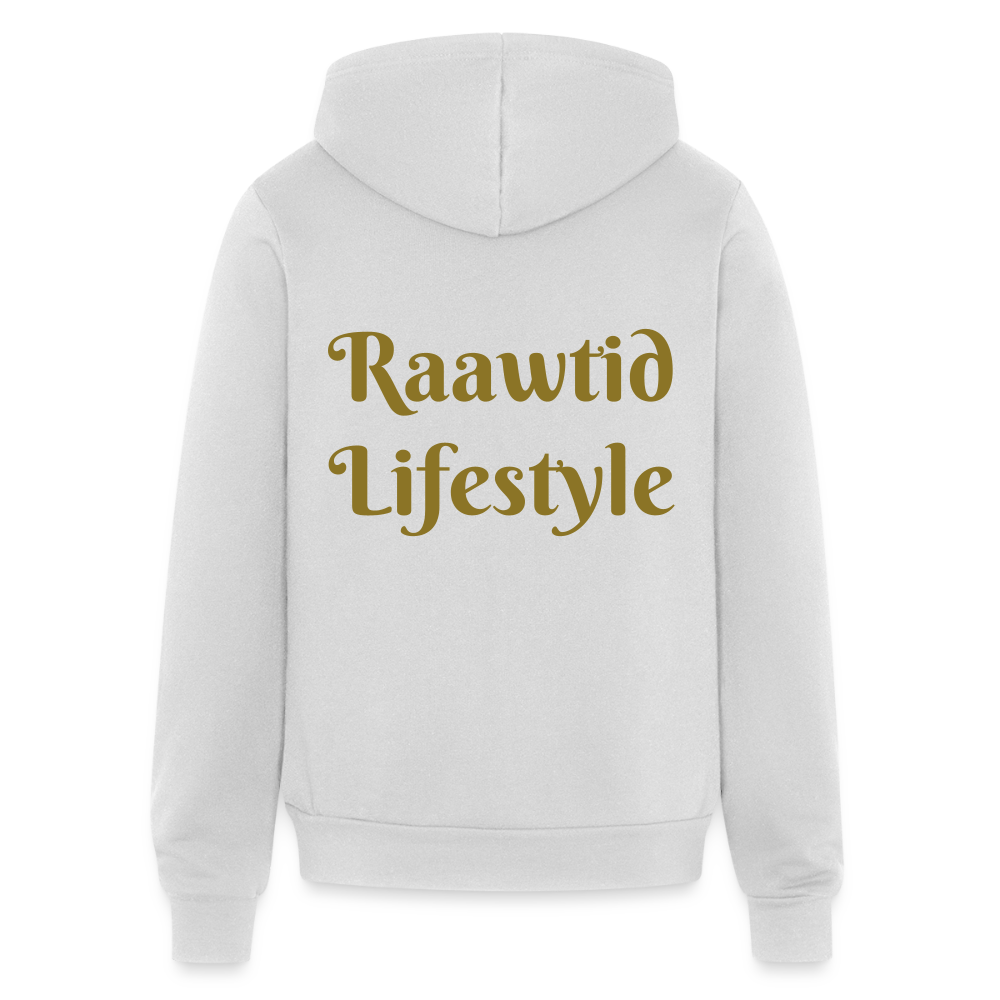 Gold Roaring Lion Unisex Hoodie - silver
