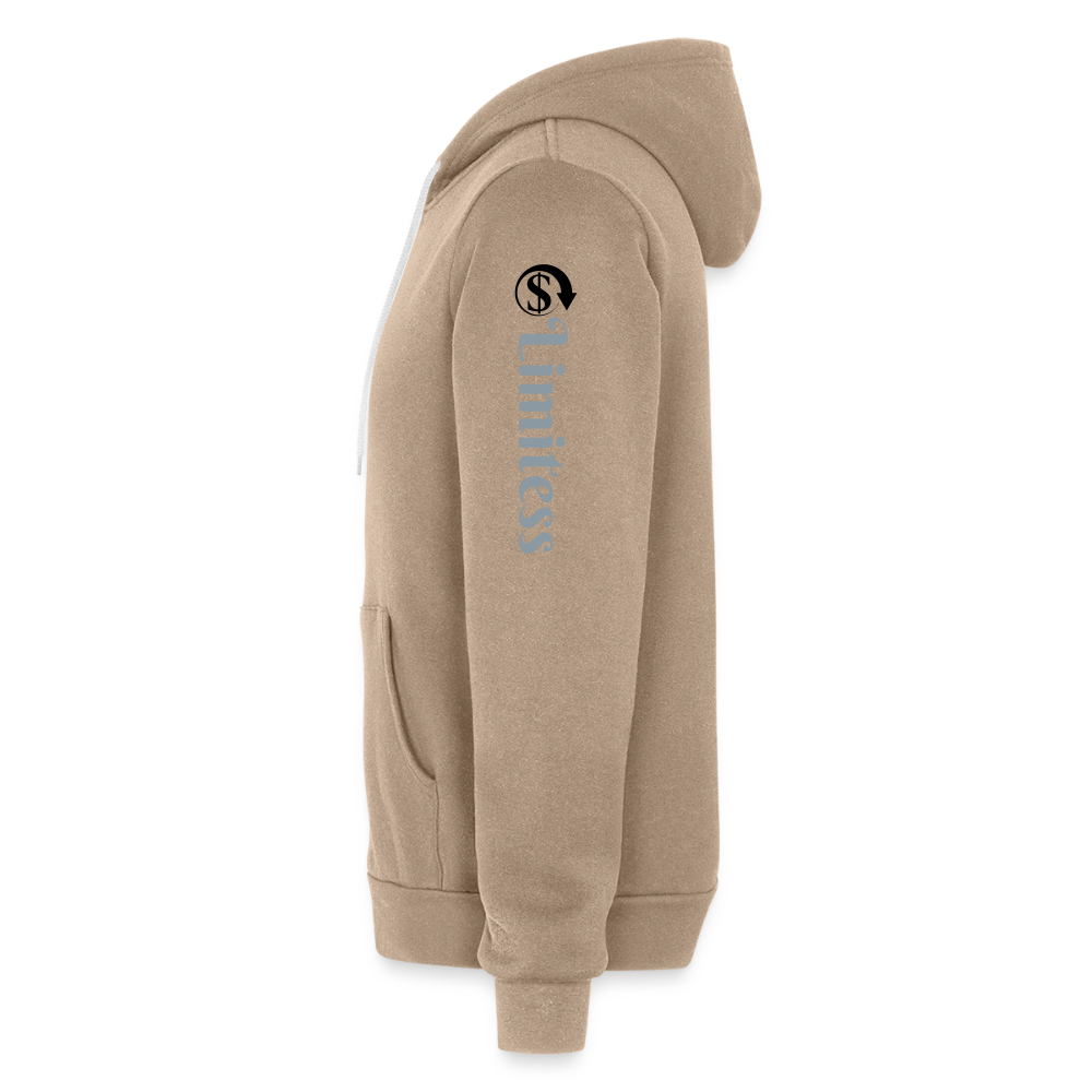 Roaring Lion Unisex Full Zip Hoodie - tan