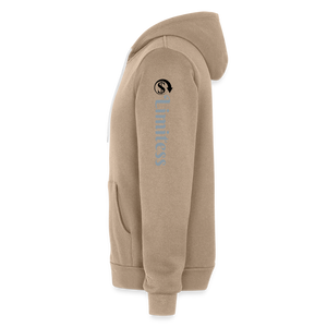 Roaring Lion Unisex Full Zip Hoodie - tan
