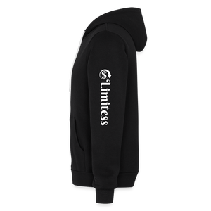 Gold Roaring Lion Unisex Hoodie - black