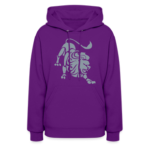 Roaring Lion Women's Hoodie - purple