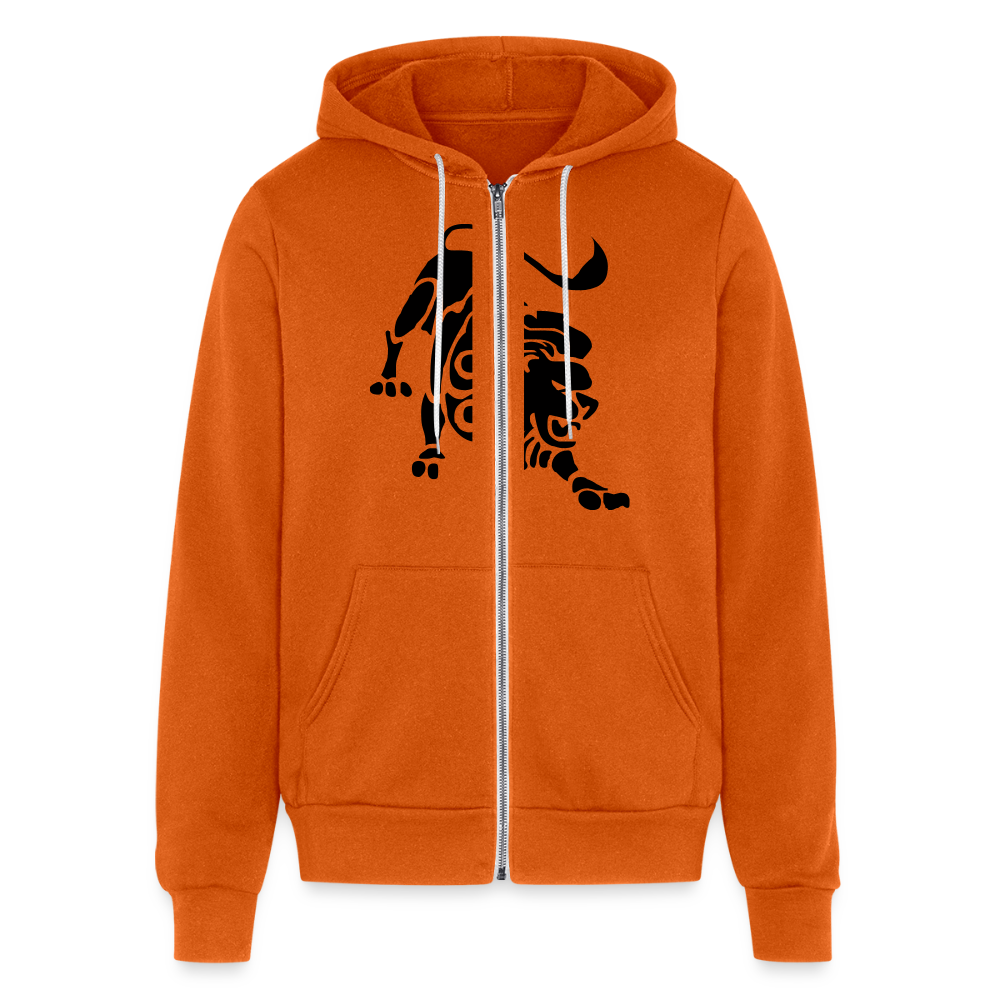 Roaring Lion Unisex Full Zip Hoodie - autumn