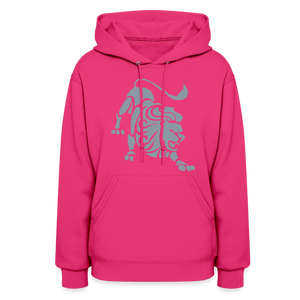 Roaring Lion Women's Hoodie - fuchsia