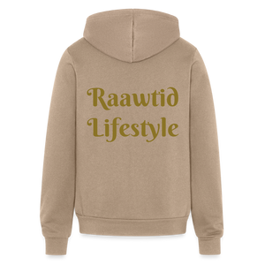 Gold Roaring Lion Unisex Hoodie - tan
