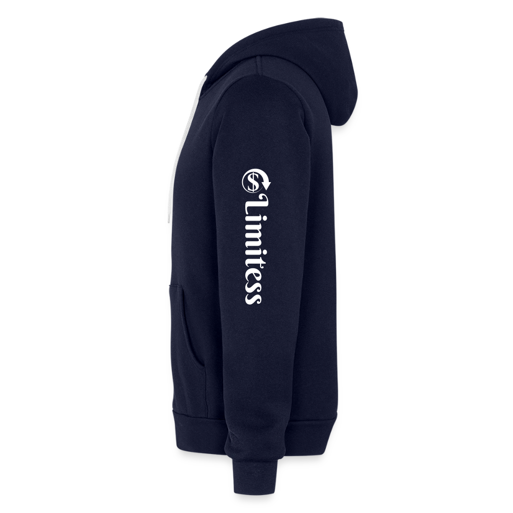 Gold Roaring Lion Unisex Hoodie - navy