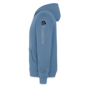 Roaring Lion Unisex Full Zip Hoodie - steel blue
