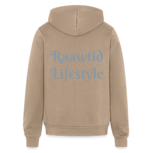 Roaring Lion Unisex Full Zip Hoodie - tan