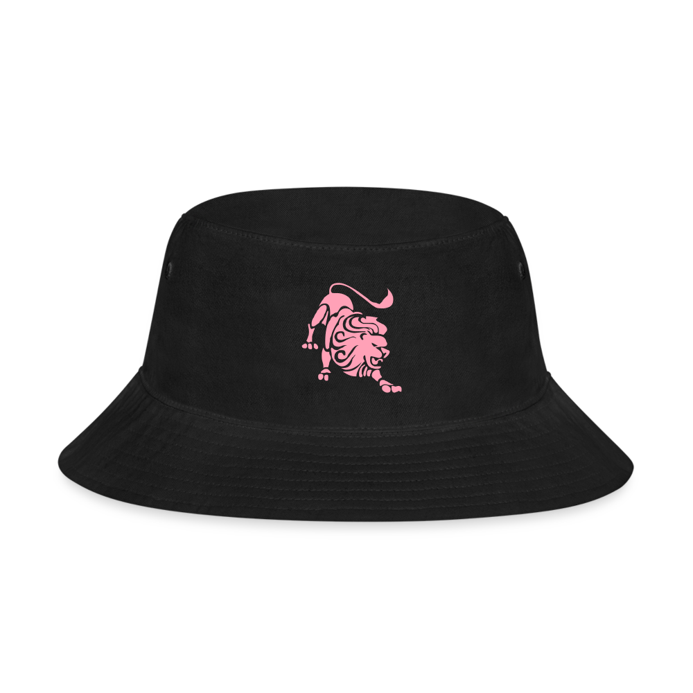 Roaring Lion “Pink Lion” Bucket Hat - black