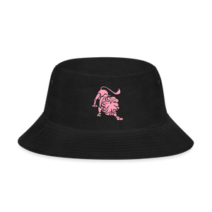 Roaring Lion “Pink Lion” Bucket Hat - black