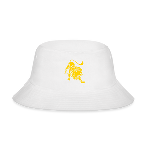Roaring Lion “Yellow Lion” Bucket Hat - white
