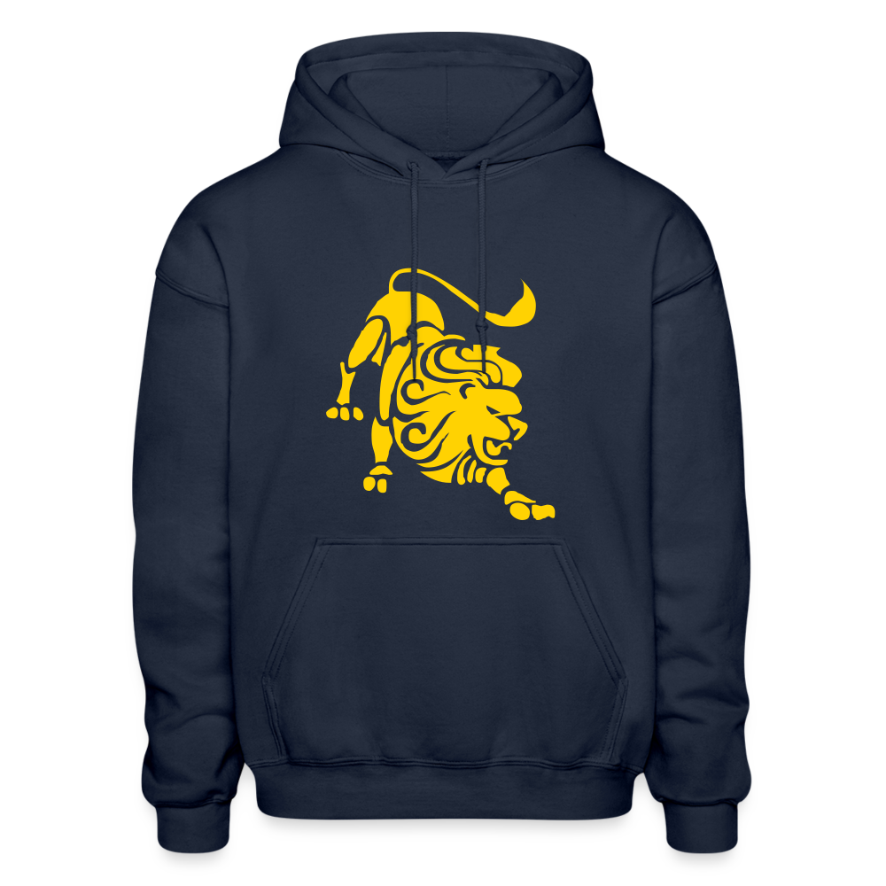 Roaring Lion “Yellow Lion” Hoodie - navy