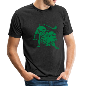 Roaring Lion Green Unisex T-Shirt - heather black