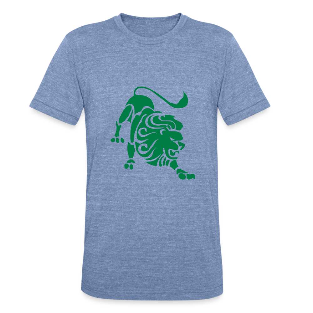 Roaring Lion Green Unisex T-Shirt - heather blue