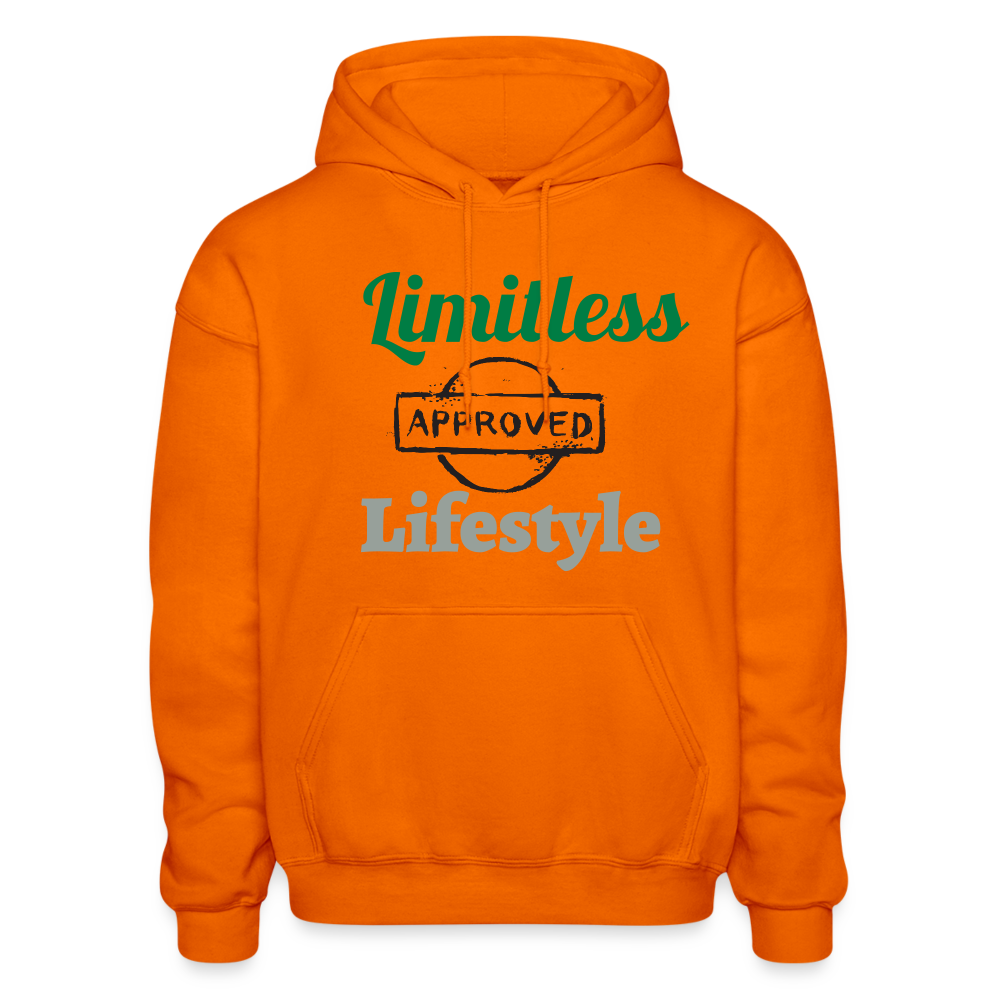 Limitless lifestyle unisex Hoodie - orange