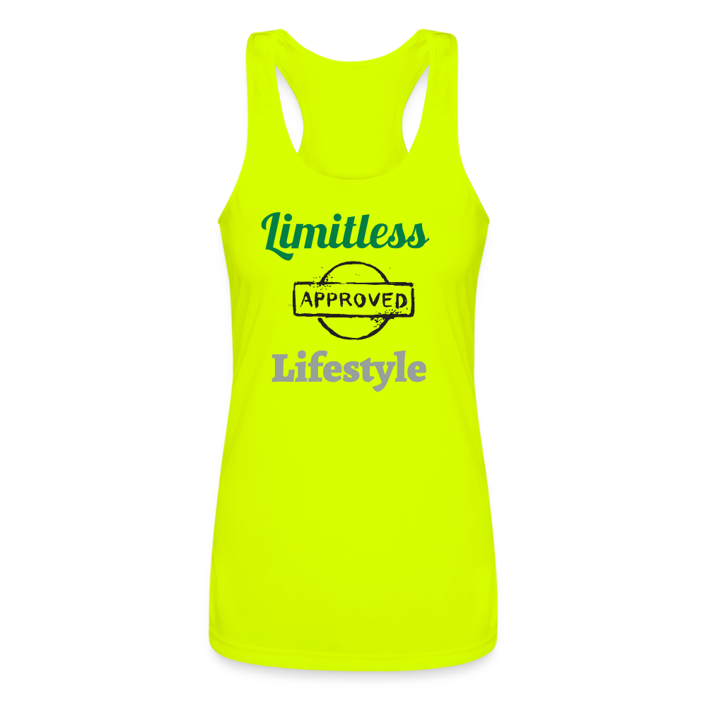 Limitless lifestyle Tank Top Green - neon yellow